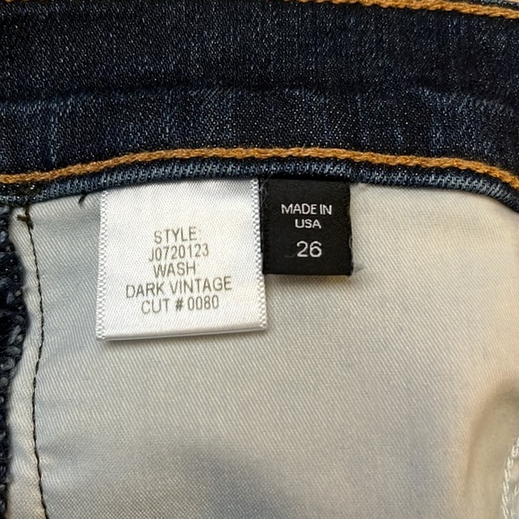 Veronica Beard Kick Out Boot Cut Jeans Dark Wash Women’s 26 - Picture 9 of 13